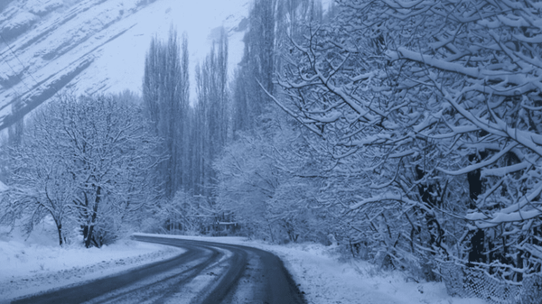 محور کیاسر مسدود شد